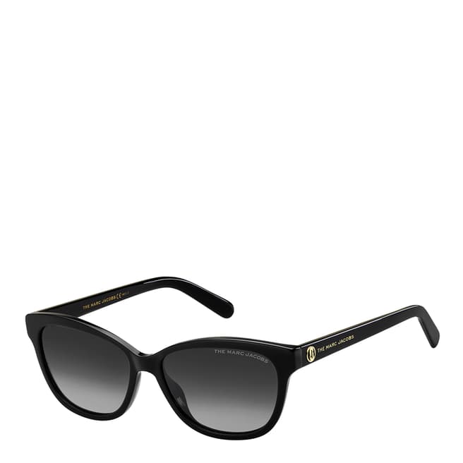 Marc Jacobs Black Rectangular Sunglasses 55mm