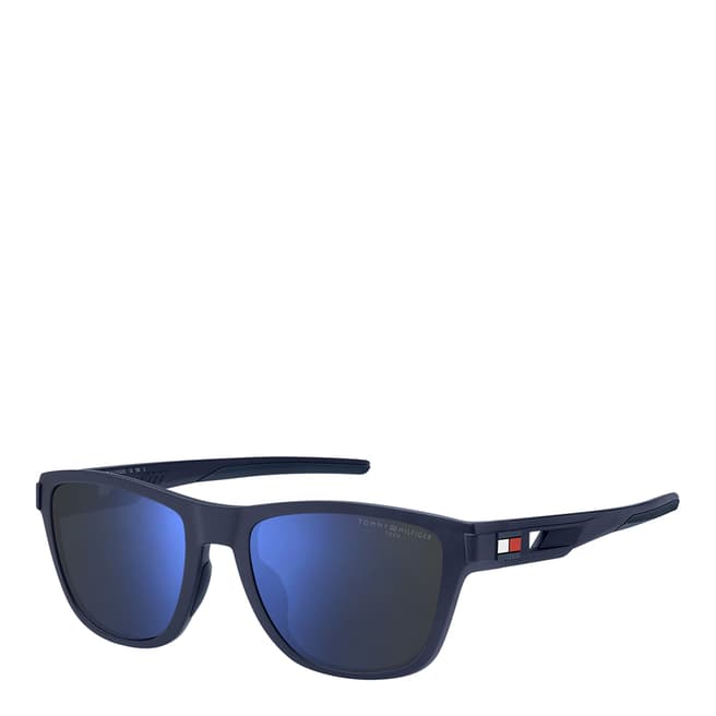 Tommy Hilfiger Tommy Hilfiger Metalized Blue Sunglasses 55mm