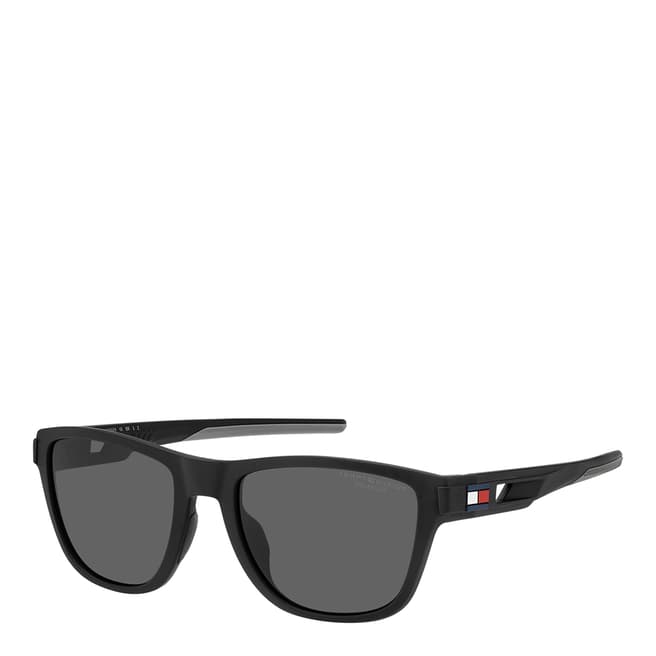 Tommy Hilfiger Tommy Hilfiger Matte Black Sunglasses 55mm