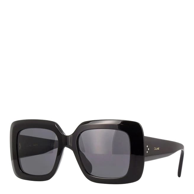 Celine Women's Shiny Black Celine Sunglasses 54mm