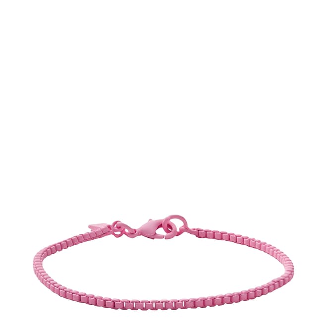 Crystal Haze Candy Pink Plastalina Bracelet