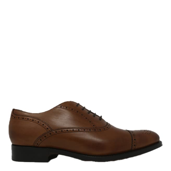 Barker Brown Leather Newcastle Brogue 