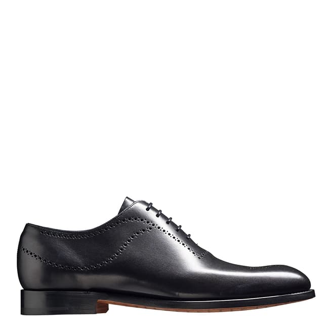 Barker Black Leather Plymouth Oxford 