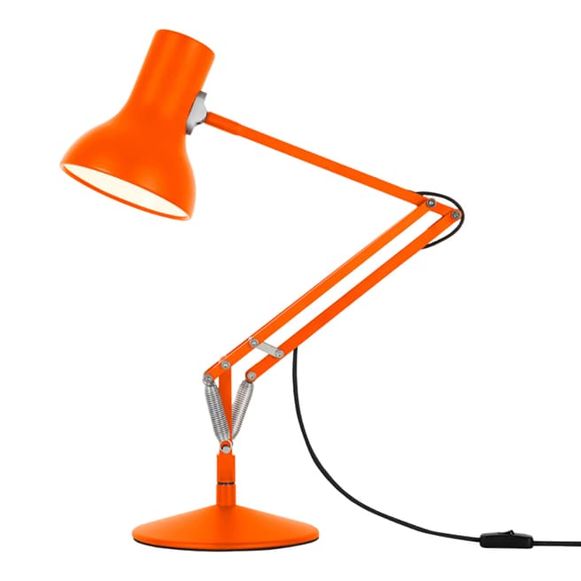 Anglepoise Type 75 Mini Desk Lamp, Orange Zest