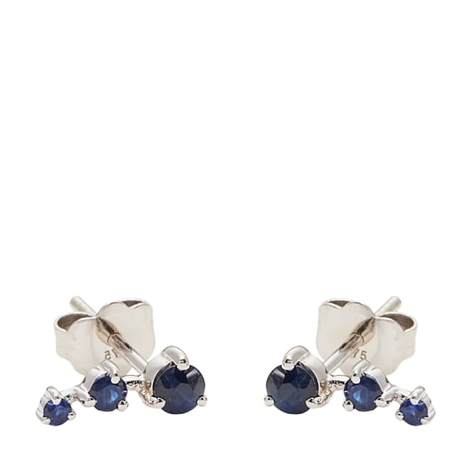 Diamantini White Gold Ambroise Sapphire Earrings