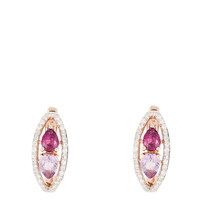 Diamantini Rose Gold Eliane Earrings