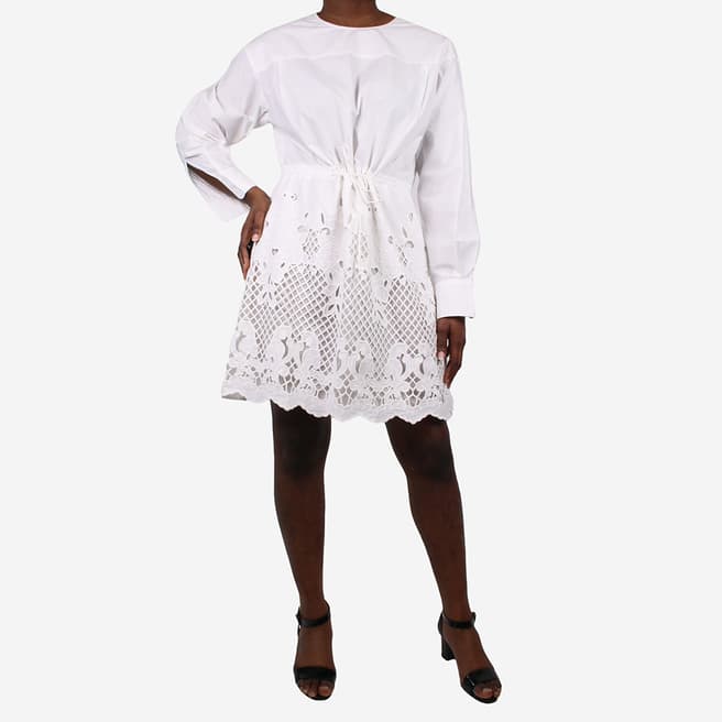 Pre-Loved Chloe White See By Chloe Embroidered Dress