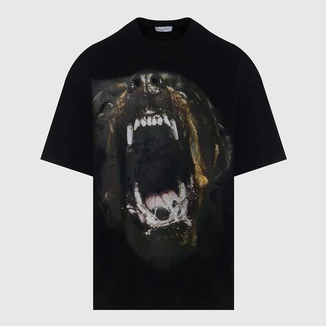 1989 Studio Black Rottweiler Cotton T-Shirt 