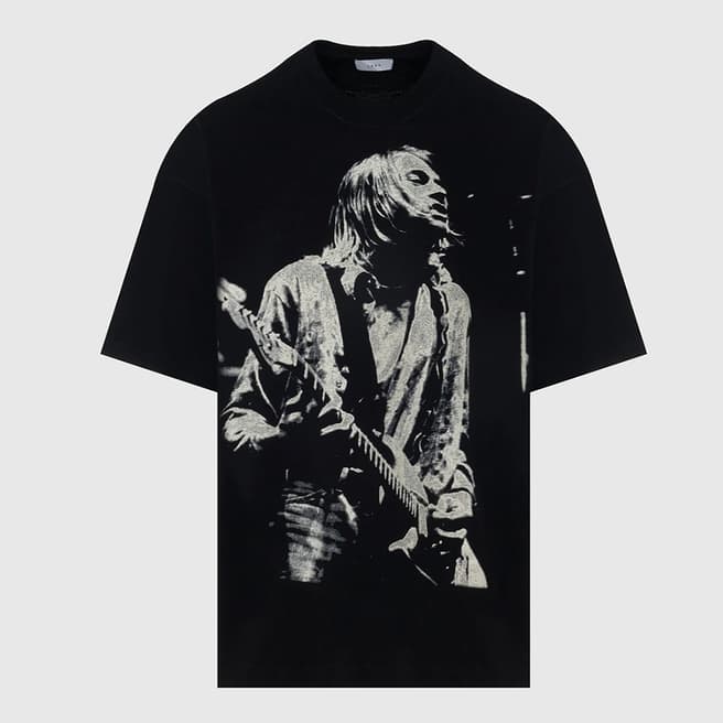 1989 Studio Black Kurt Cotton T-Shirt 