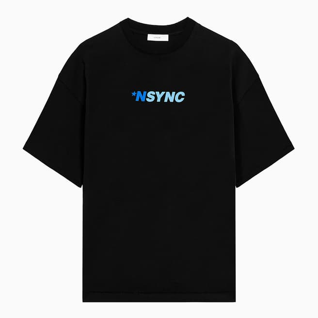 1989 Studio Black Nsync Cotton T-Shirt