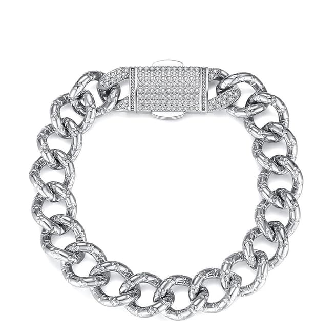 Stephen Oliver Silver Chain Modern Bracelet