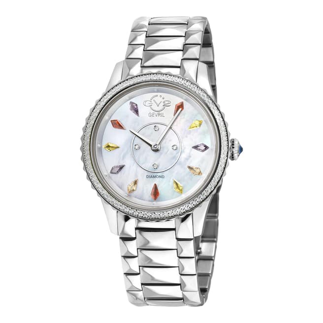 Gevril Women's Silver Siena Watch 36mm