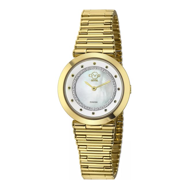 Gevril Women's Gold Burano Watch 34mm