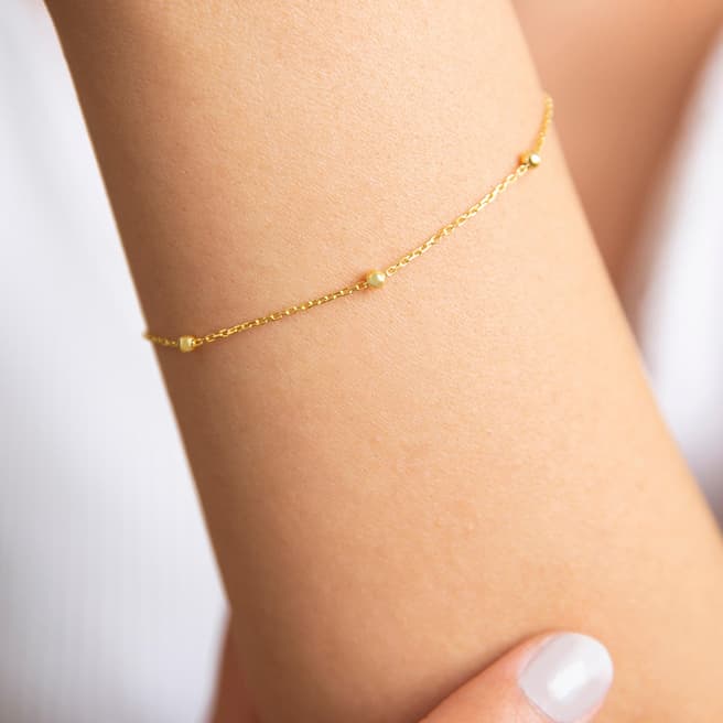Elika Gold Chain Bracelet