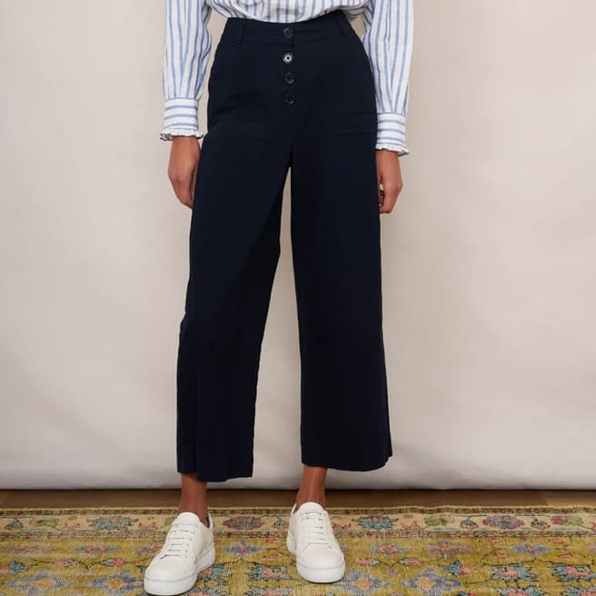 Wyse Navy Beau Trousers