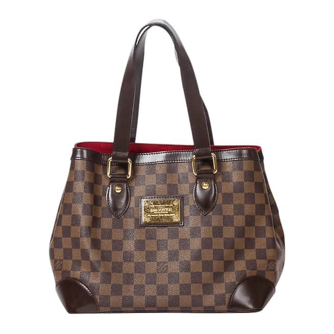 Vintage Louis Vuitton Brown Hampstead Shoulder Bag