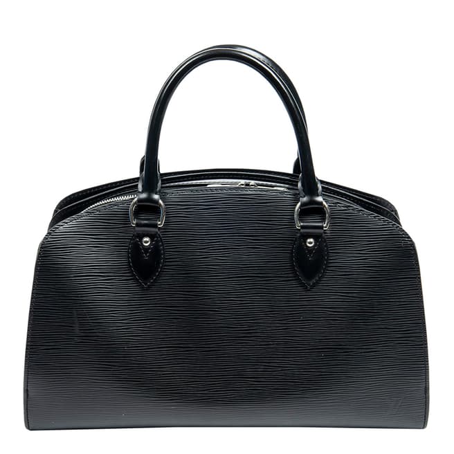 Vintage Louis Vuitton Black Pont-Neuf Handbag