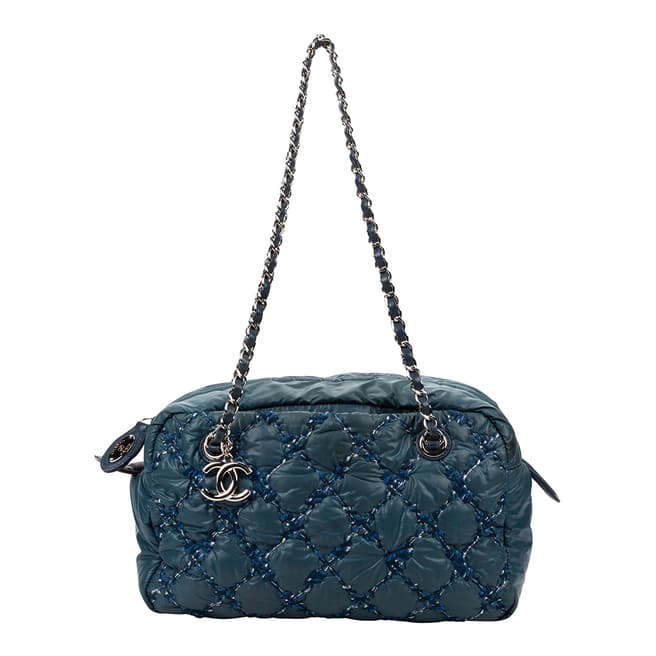 Vintage Chanel Blue Cocoon Shoulder bag