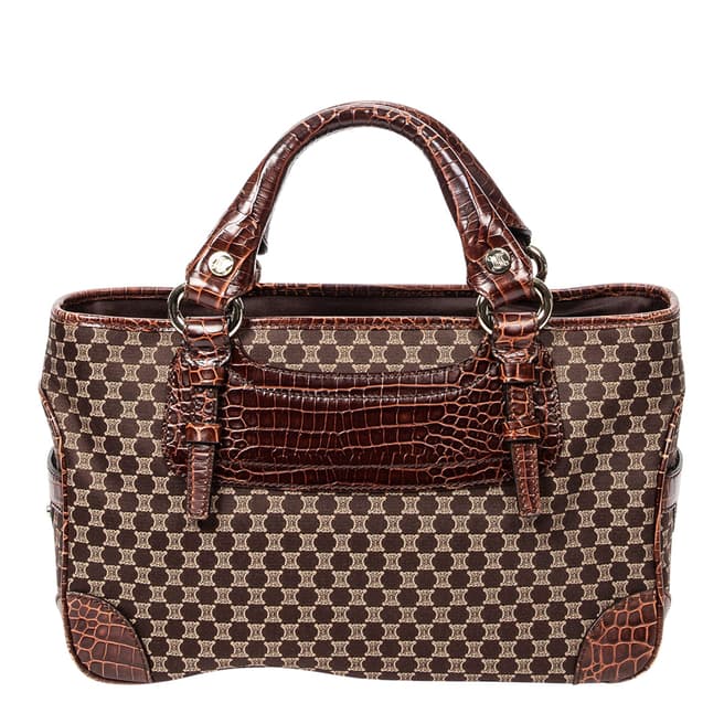 Vintage Celine Brown Boogie Bag Handbag