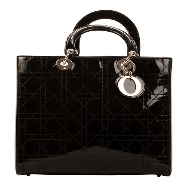 Vintage Dior Black Lady Handbag
