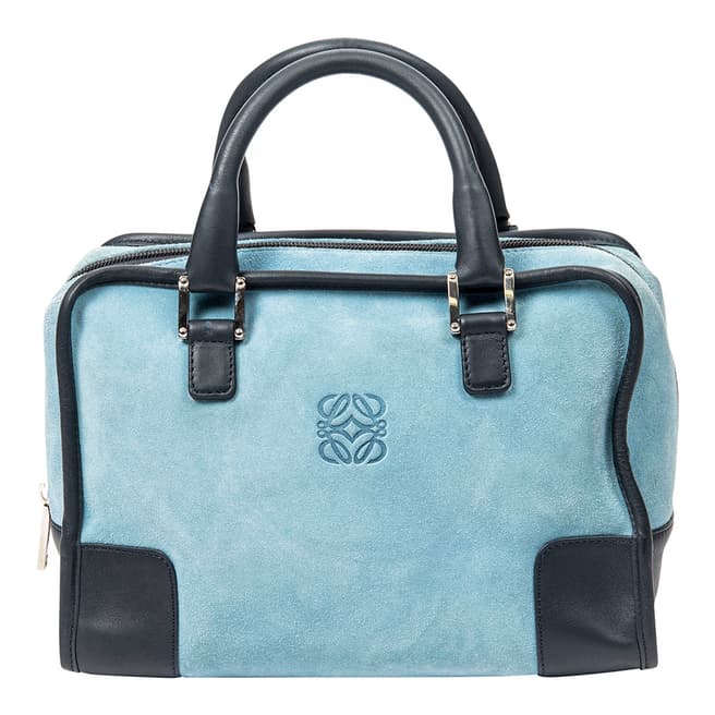 Vintage Loewe Light Blue Mini Amazona Handbag