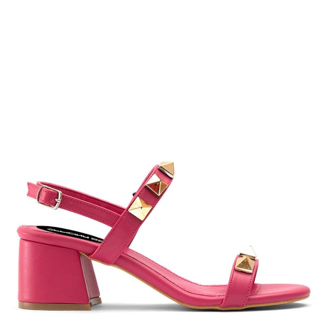 Officina55 Pink Flat Sandal