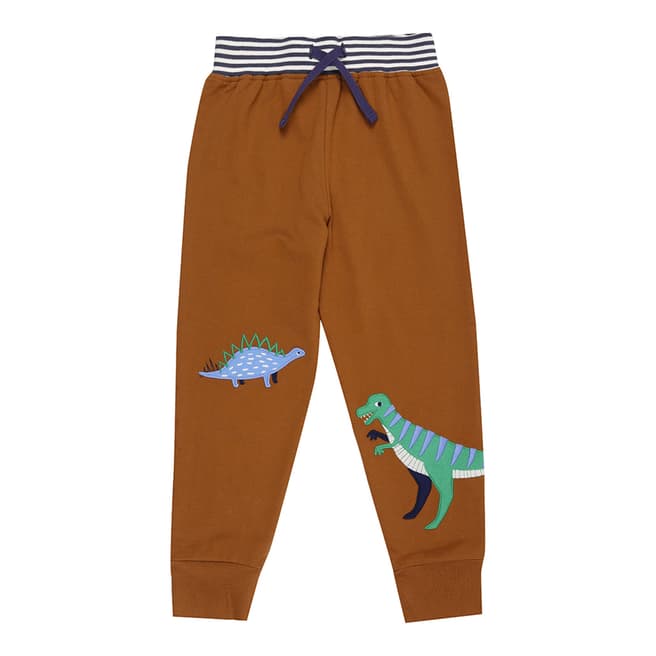 Lilly + Sid Dino Cotton Applique Jogger