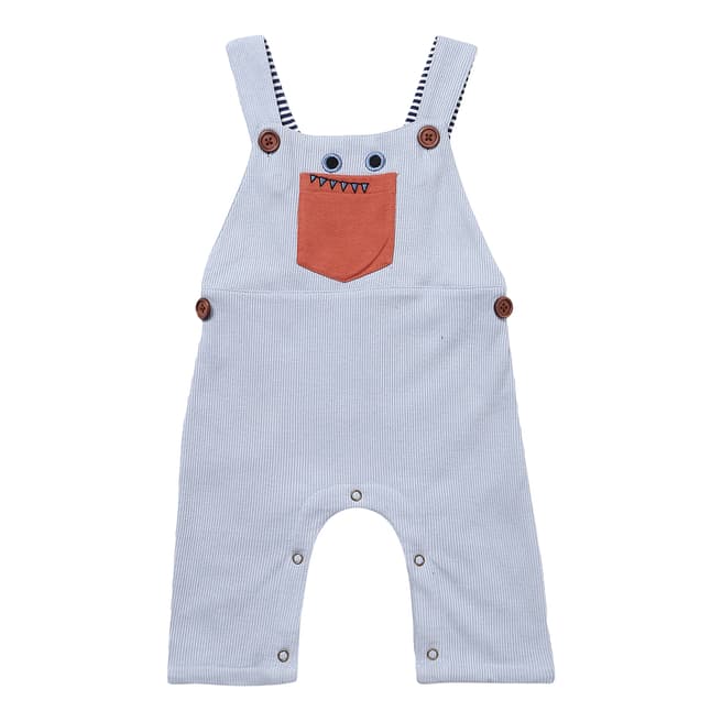 Lilly + Sid Baby Blue Rib Dungarees