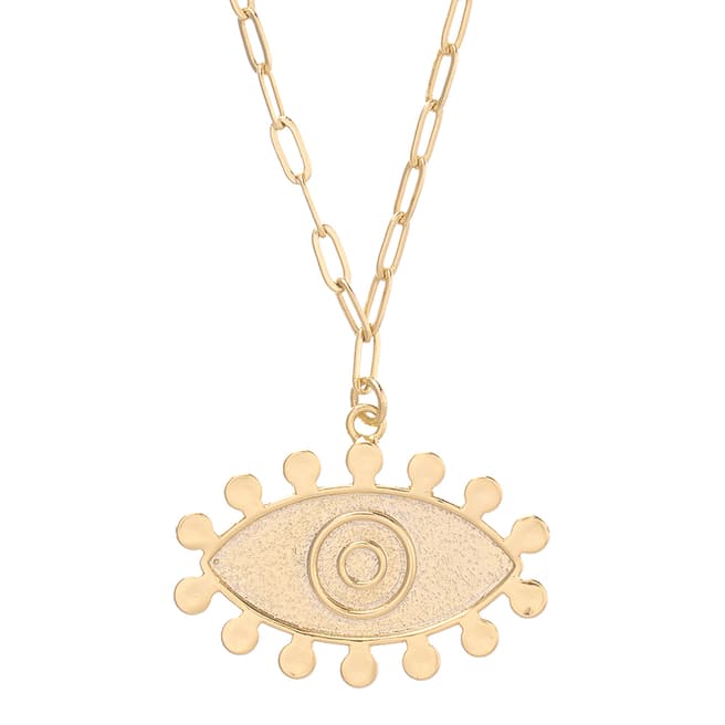 Talis Chains Gold Eye Spy Necklace