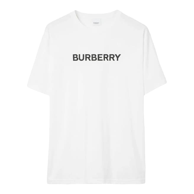 Burberry Men's White Crew T-shirt