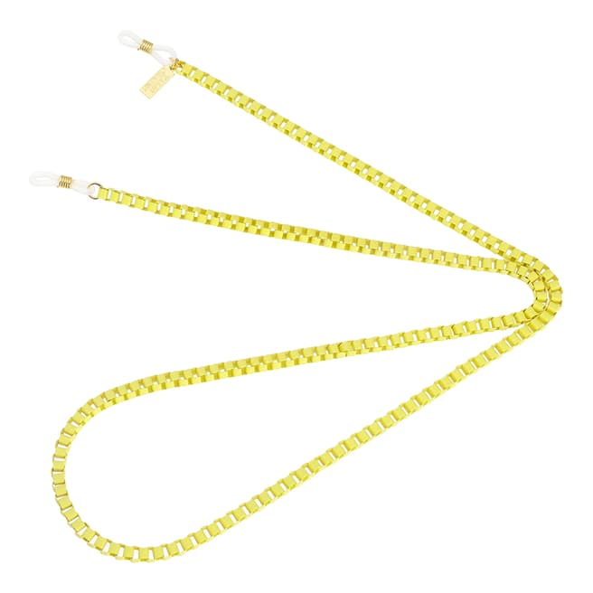 Talis Chains Yellow Box Chain Sunglasses Chain
