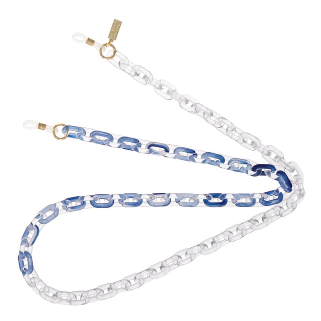 Talis Chains Blue Resin DUO Sunglasses Chain
