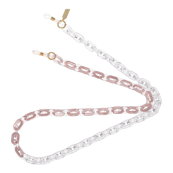 Talis Chains Pink Resin DUO Sunglasses Chain