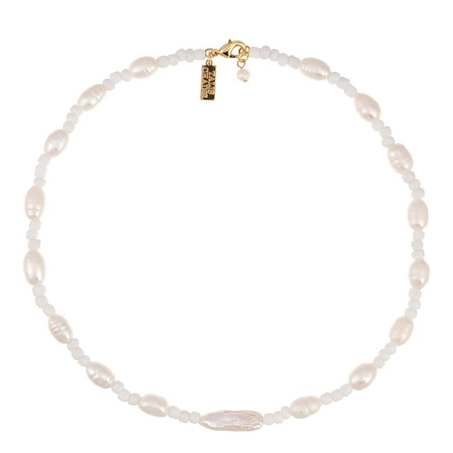 Talis Chains White Pearly Delight Necklace