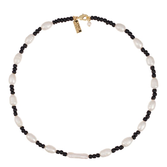 Talis Chains Monochrome Pearly Delight Necklace