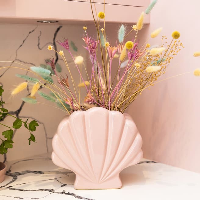 Eleanor Bowmer Pink Shell Vase