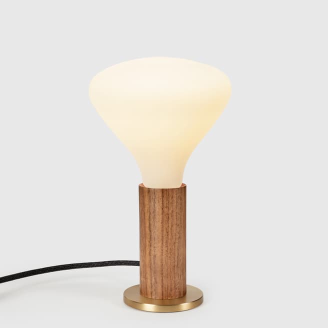 Tala Walnut Knuckle Table Lamp with Noma