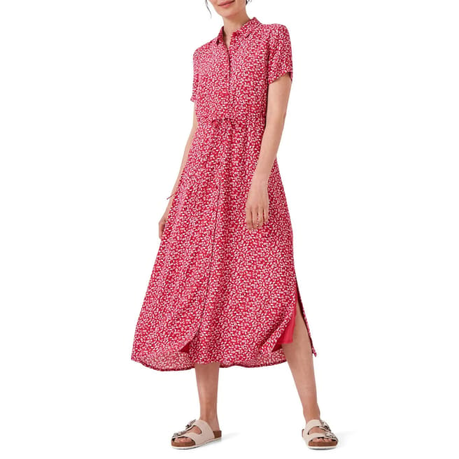 Crew Clothing Pink Ruby Dress