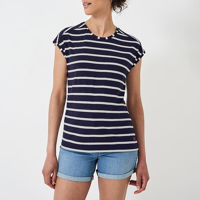 Crew Clothing Navy Ruby Top