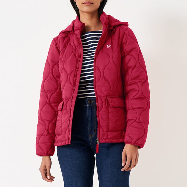 Crew Clothing Red Lightweight Jacket