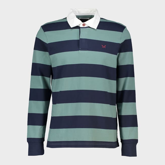 Crew Clothing Multi Stripe Cotton Rugby Shirt