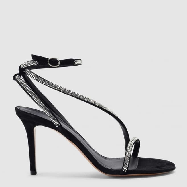 Isabel Marant Black Atria Strappy Heeled Sandals