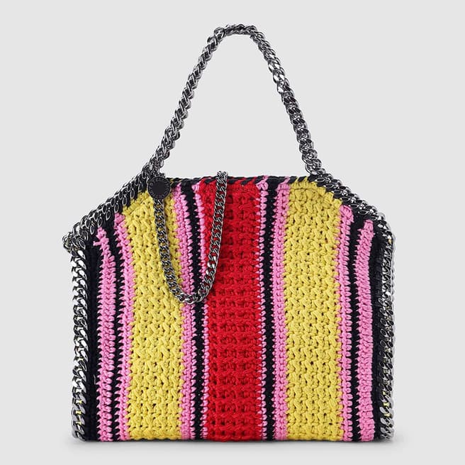 Stella McCartney Multi Mini Striped Tote Bag