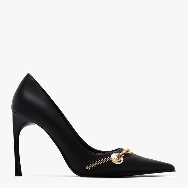 Versace Black Fondo Sadie Stiletto Heeled Shoes