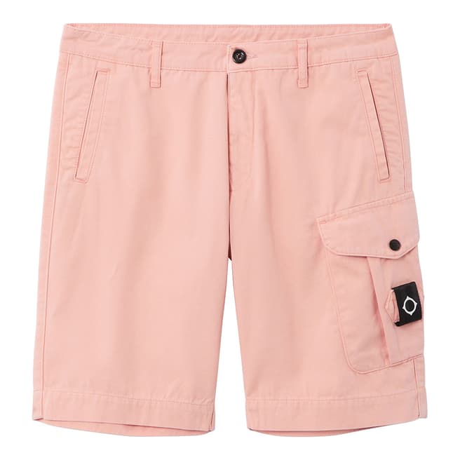 Ma Strum Pink Cargo Shorts