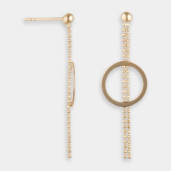 MUSE Yellow Gold Earrings