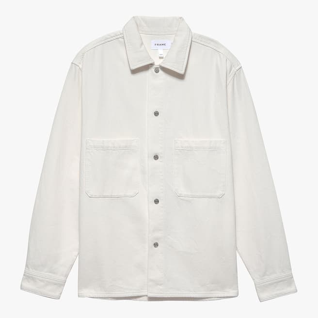 Frame Off White Shirt Jacket