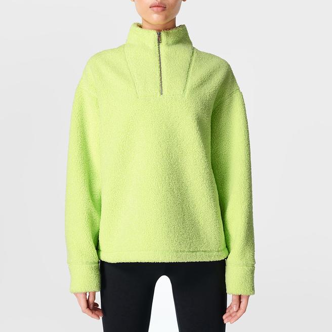 Green Lomond Fleece Half Zip Pullover BrandAlley