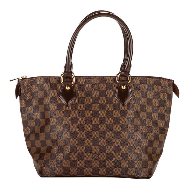 Vintage Louis Vuitton Brown Saleya Handbag