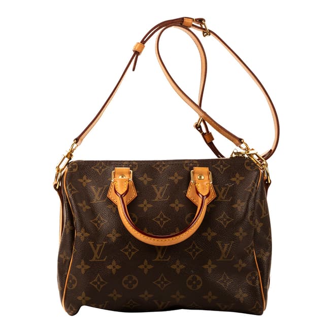 Vintage Louis Vuitton Brown Speedy Bandouliere Handbag